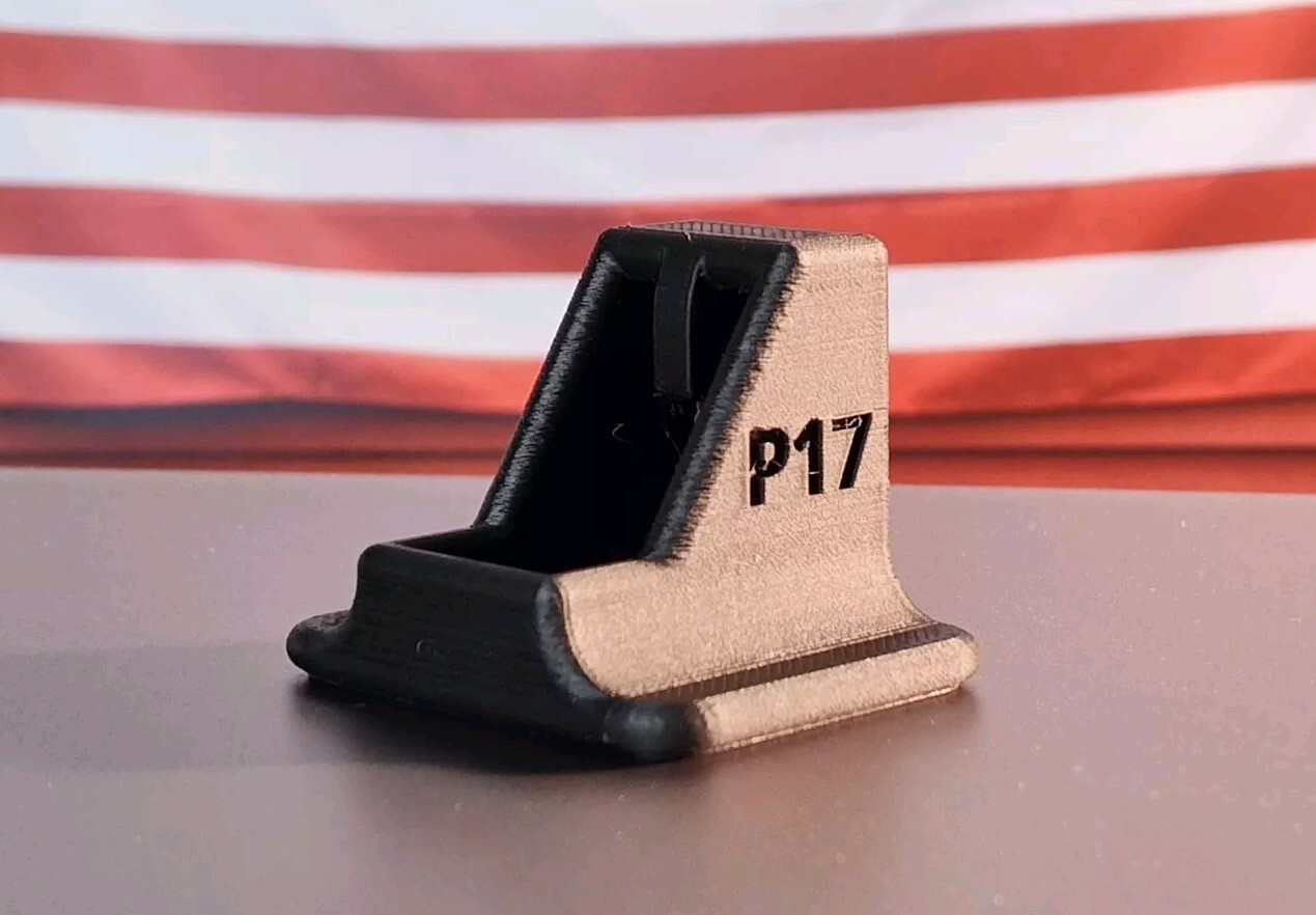 Kel-Tec P-17 Magazine Speed Loader - Ultra Strong Carbon Fiber PLA - USA Seller