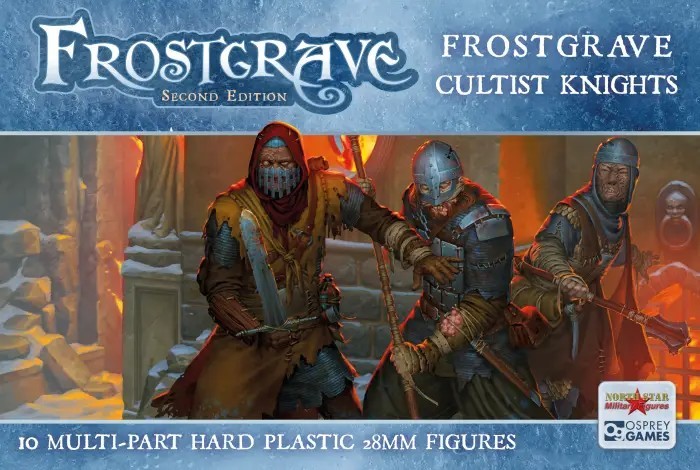 FROSTGRAVE - FGVP13 - Frostgrave Cultist Knights - Plastic Box Set 28mm Fantasy