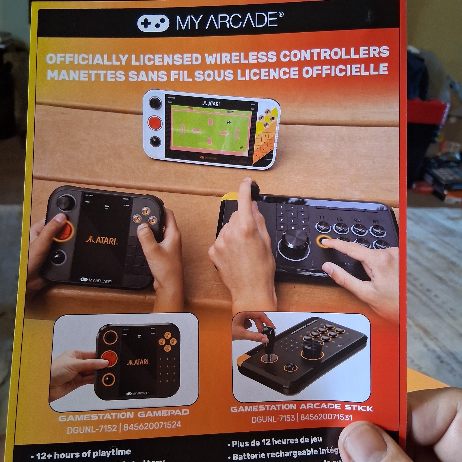 My Arcade Atari GameStation Go Handheld System HDMI Wi-Fi 720p 4GB