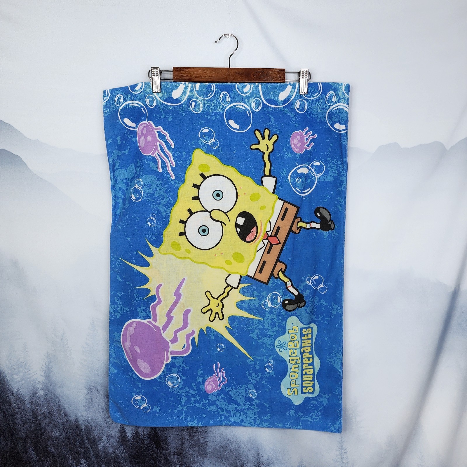 Y2K Nickelodeon Spongebob Squarepants Pillowcase 2001