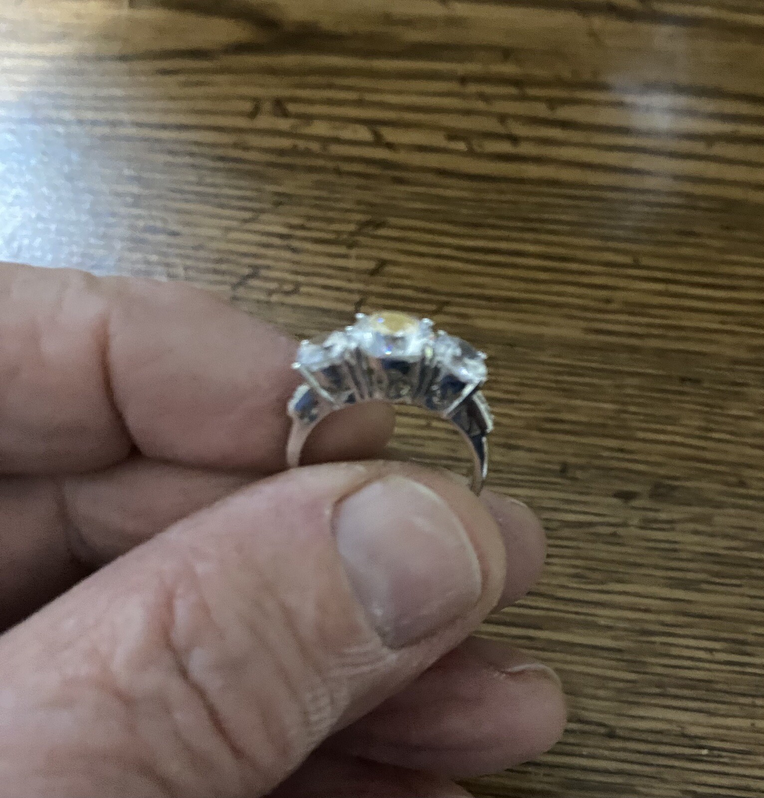 Sterling CZ Ring