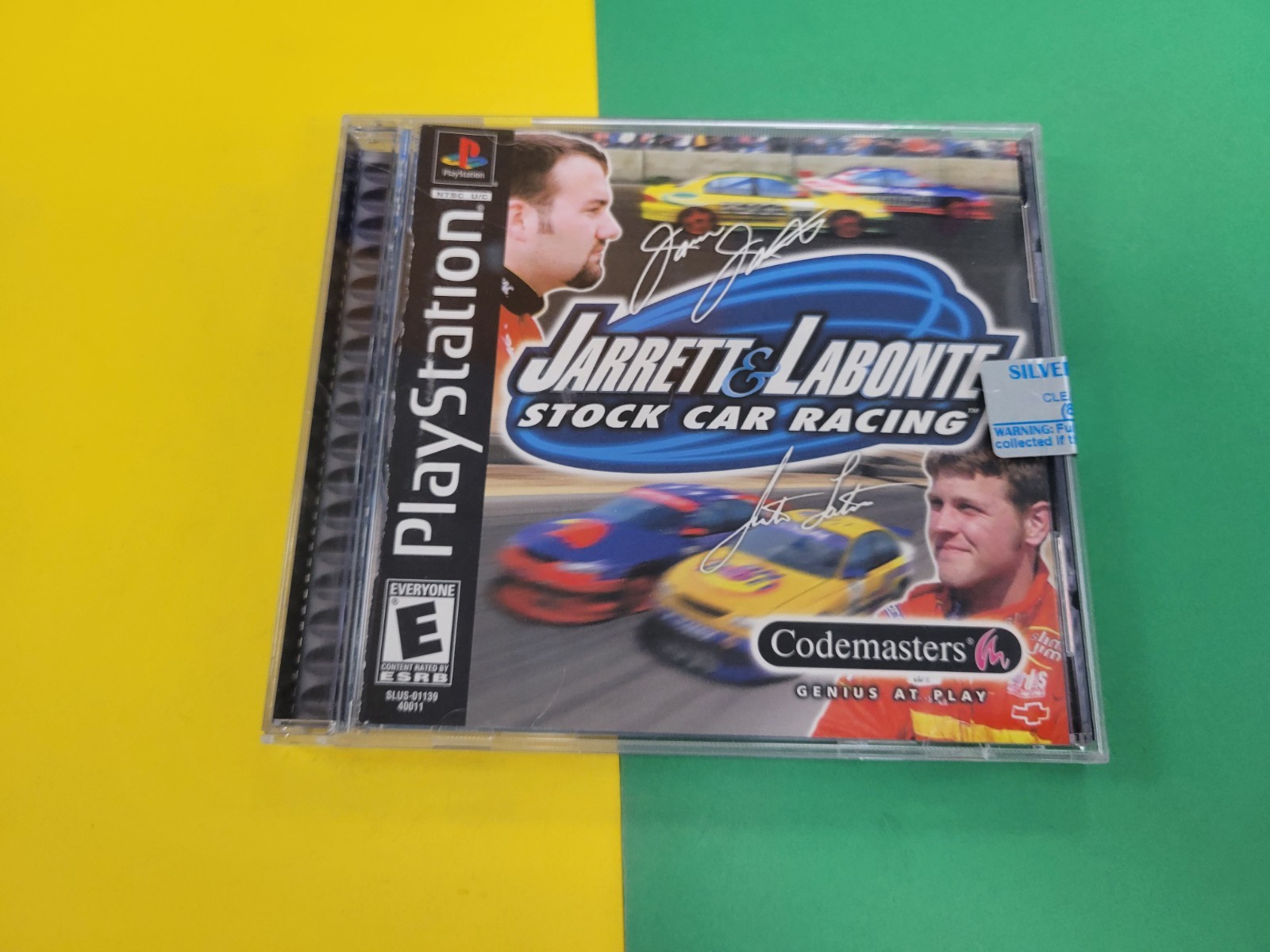 Jarrett & Labonte Stock Car Racing - PS1 Case And Art Only