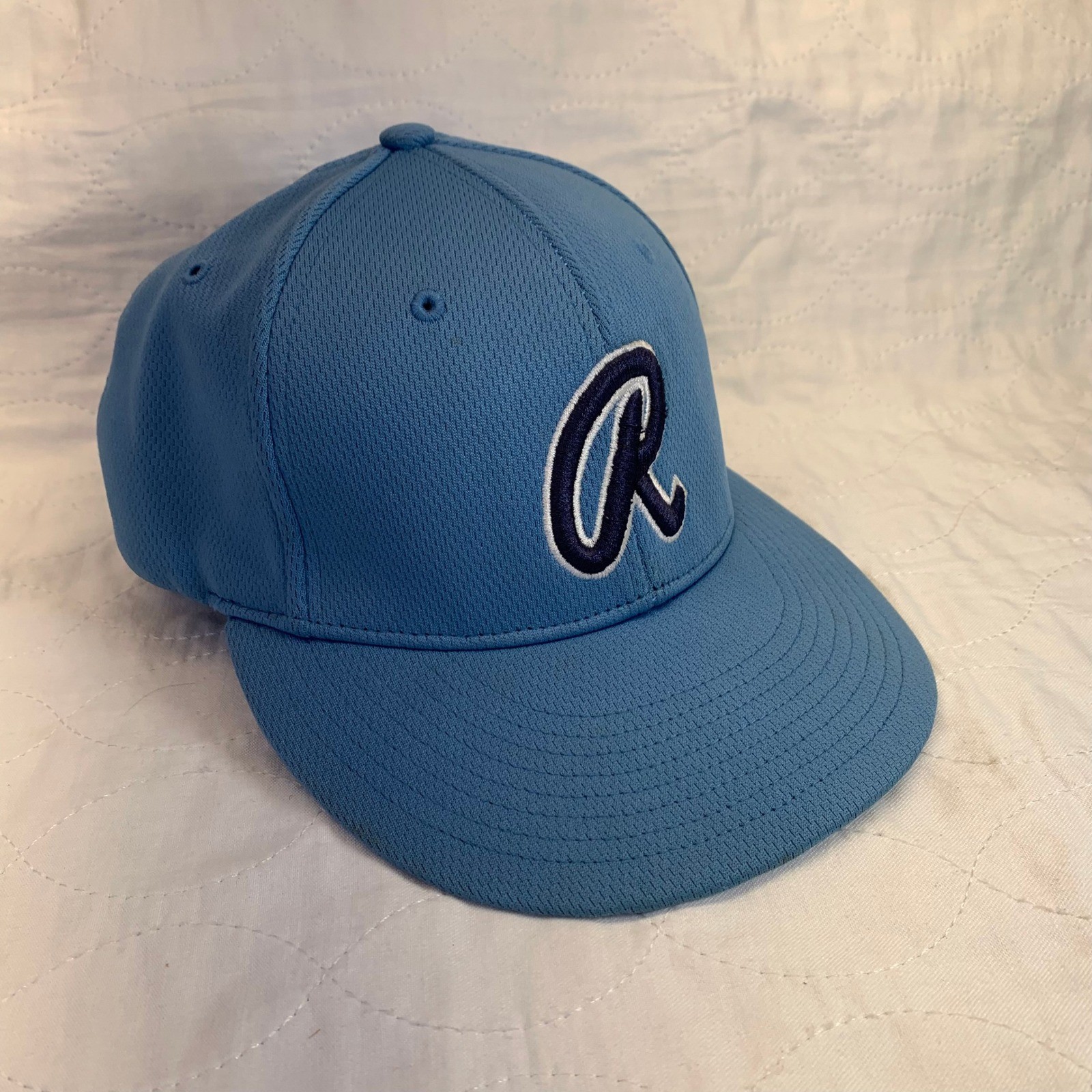 Powder Blue R Logo Baseball Cap Richardson PTS40 DRYVE Flexfit Team Hat