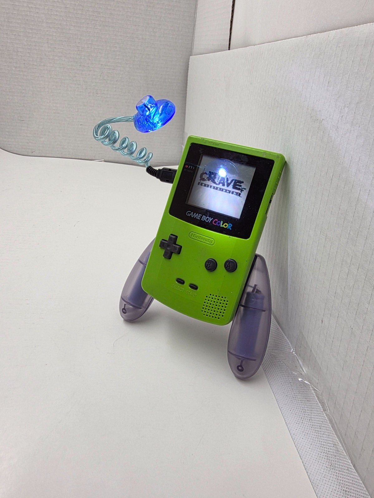 NEW Very Bright LED Wormlight Worm Light for Game Boy Color GBC BLUE