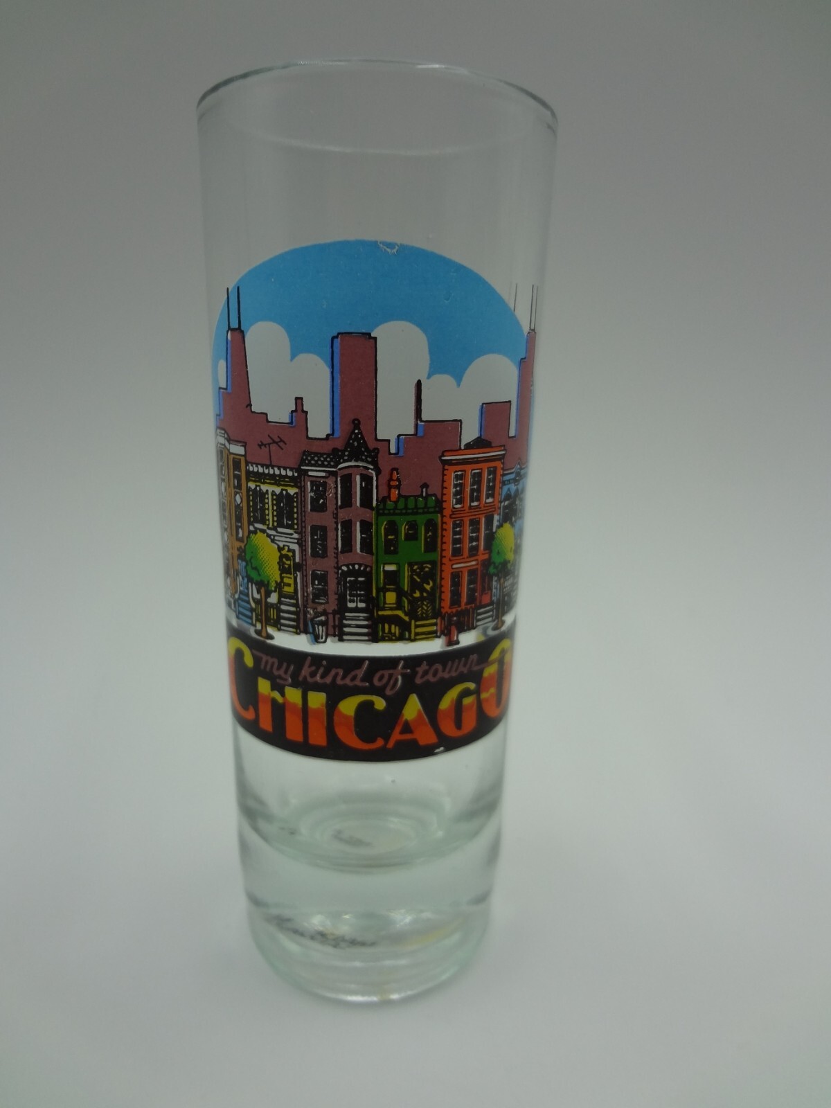 Tall Shot Glass - Chicago My Kind Of Tour