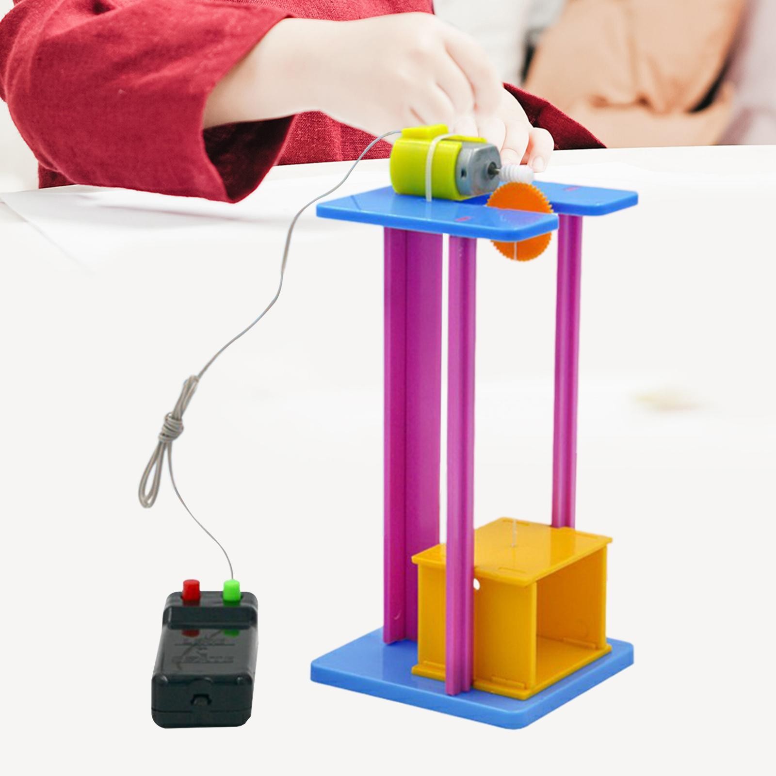 DIY Elevator Toy Teaching Aids DIY Interactive Toy Durable