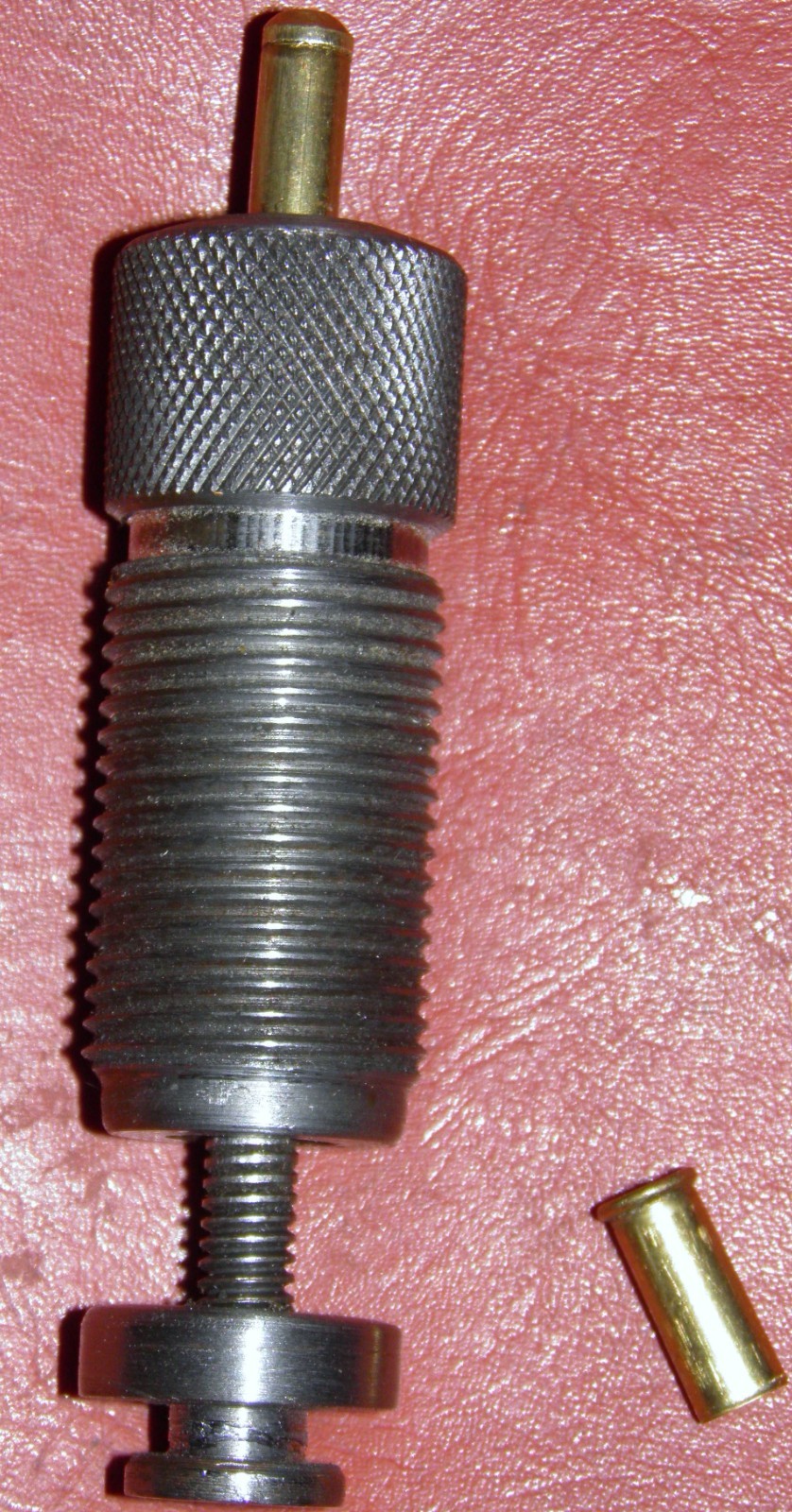 Final Sizing Derimer to to .223 (this die perform two jobs, derim & resize)