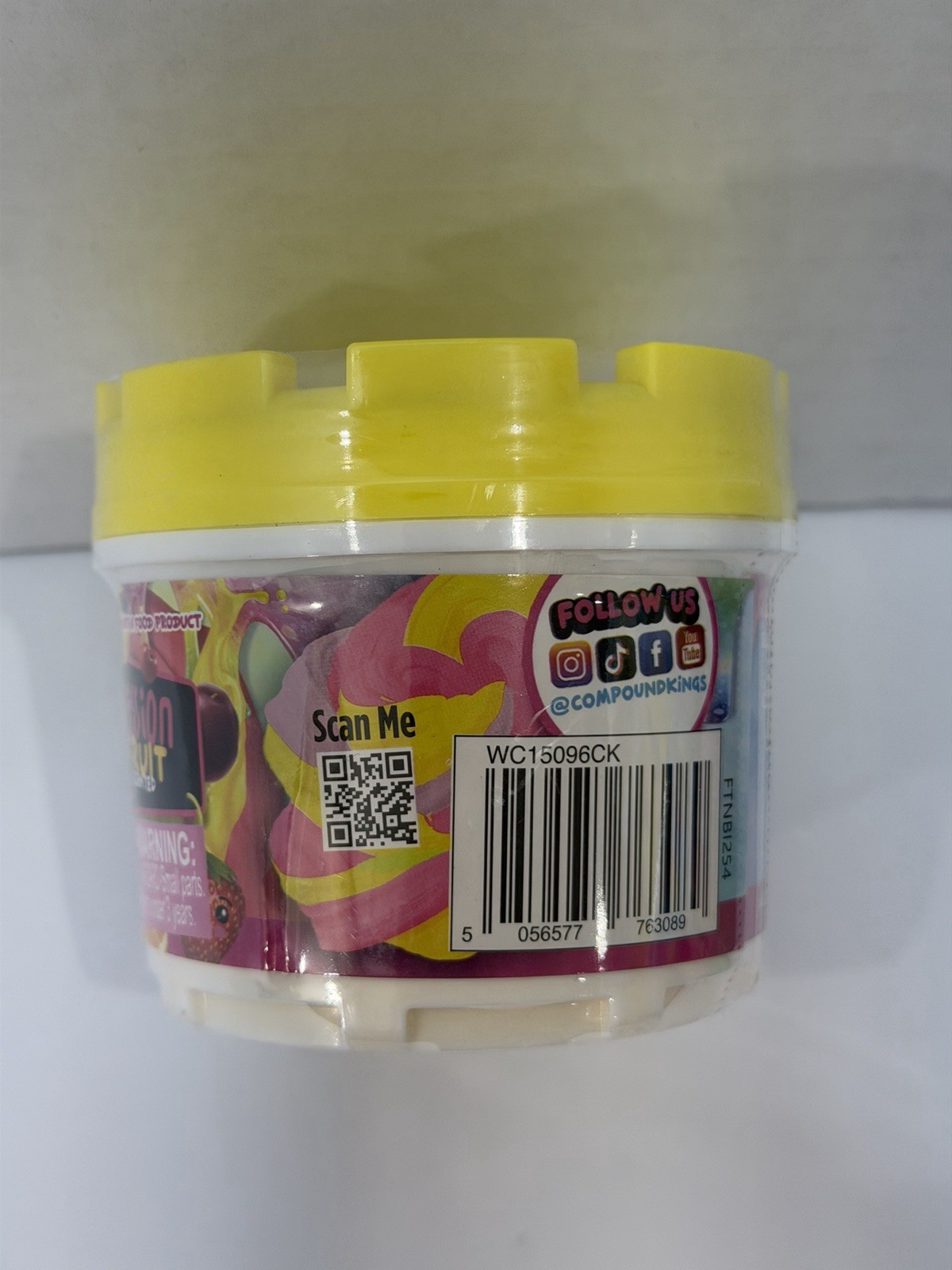 Butter Cloudz Modeling Clay Yellow Lid - Compound Kings WC15096CK