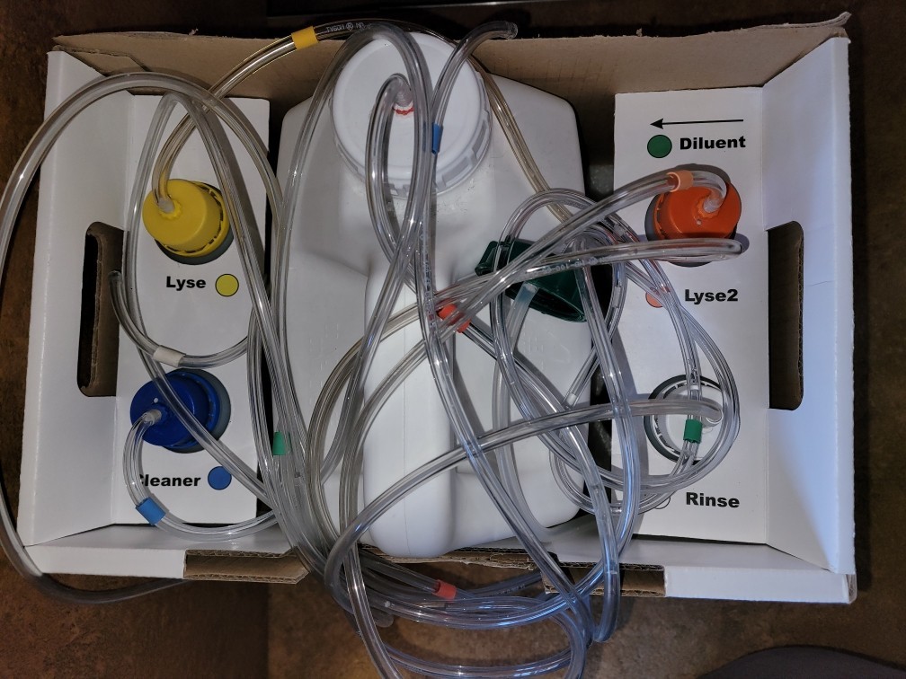 ABAXIS VETSCAN HM5 VETERINARY HEMATOLOGY ANALYZER, Power Supply & network cable