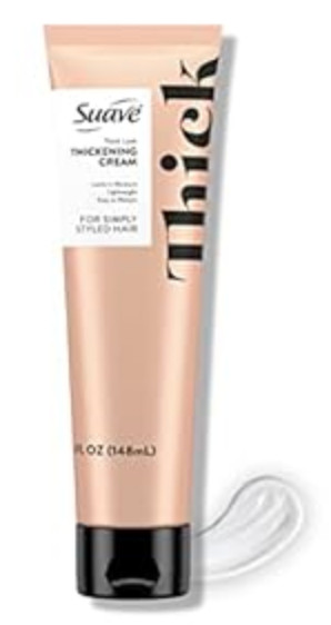 2 x Suave Thick Look Thickening Cream For Simply Styled Hair 5 Fl Oz