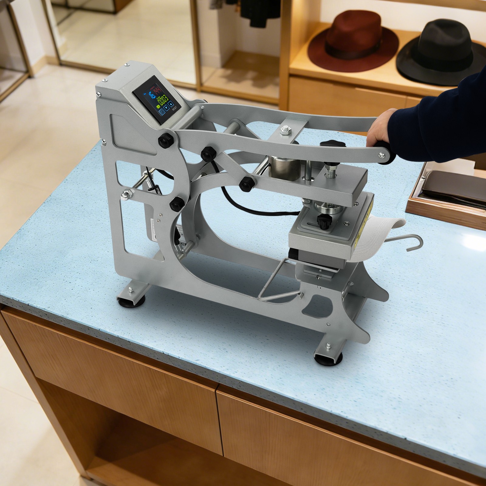 Hat Heat Press Digital Sublimation Heating Pads Transfer Cap Heat Press Machine
