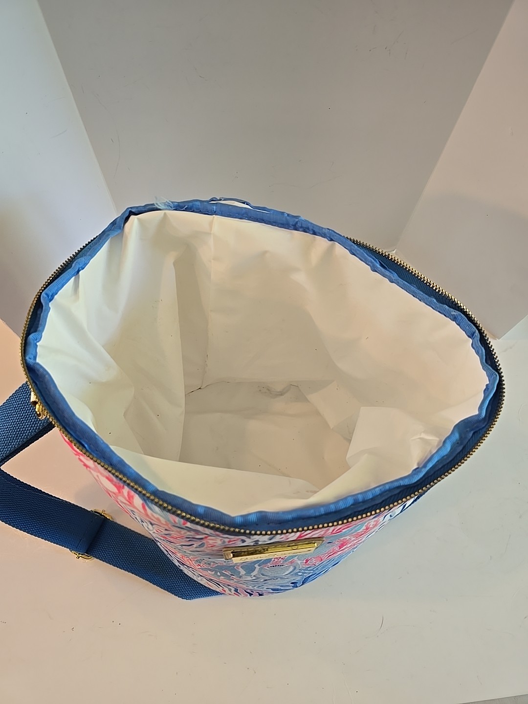 Lilly Pulitzer Insulated Soft Beach Cooler Adjustable/Removable Strap 12"H