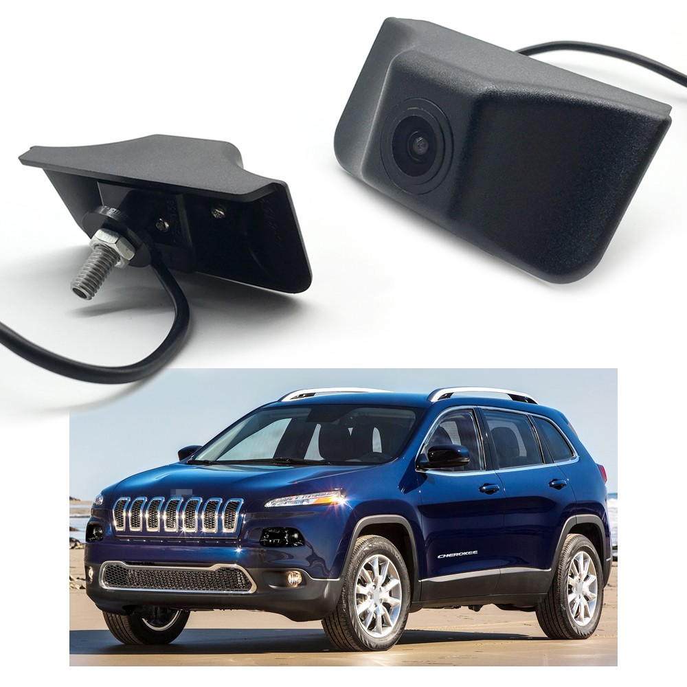 Car Grill Embedded Full HD CCD Front View Camera New for Jeep Cherokee 2014-2017