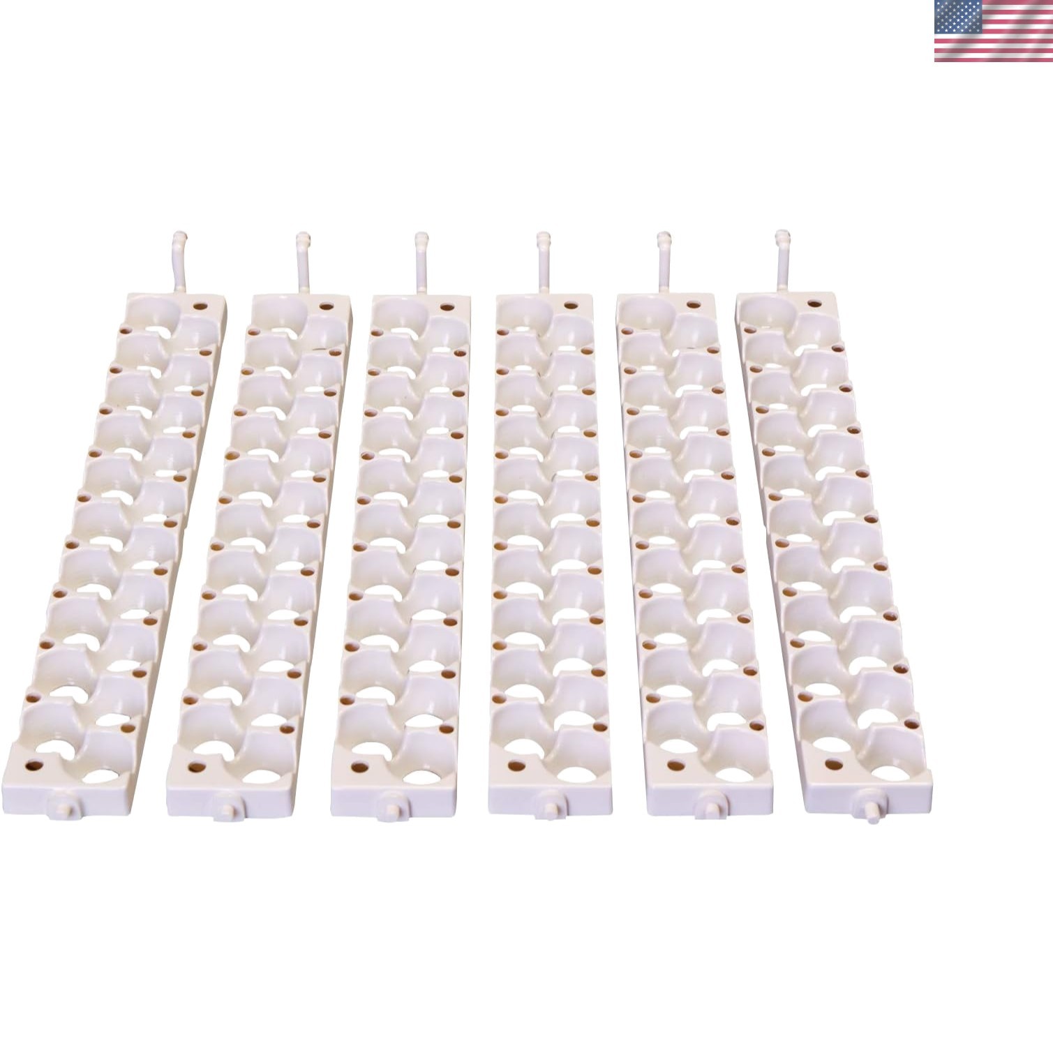 Quail Egg Rails for 120 Eggs - Compatible with 6300 Automatic Turner