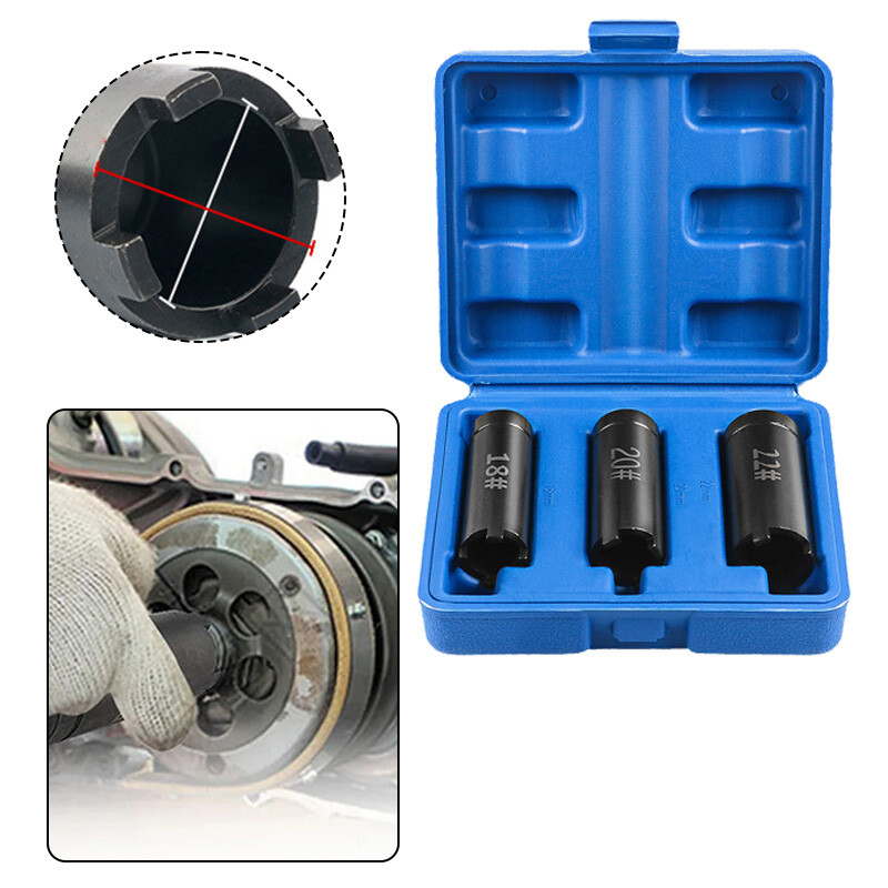 For Honda Set Clutch Nut Removal Tool Motorcycle Repair Wrench Tool Fit YAMAHA