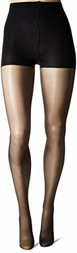 DKNY Women's Ultra Sheer Control Top, Black 124, Medium