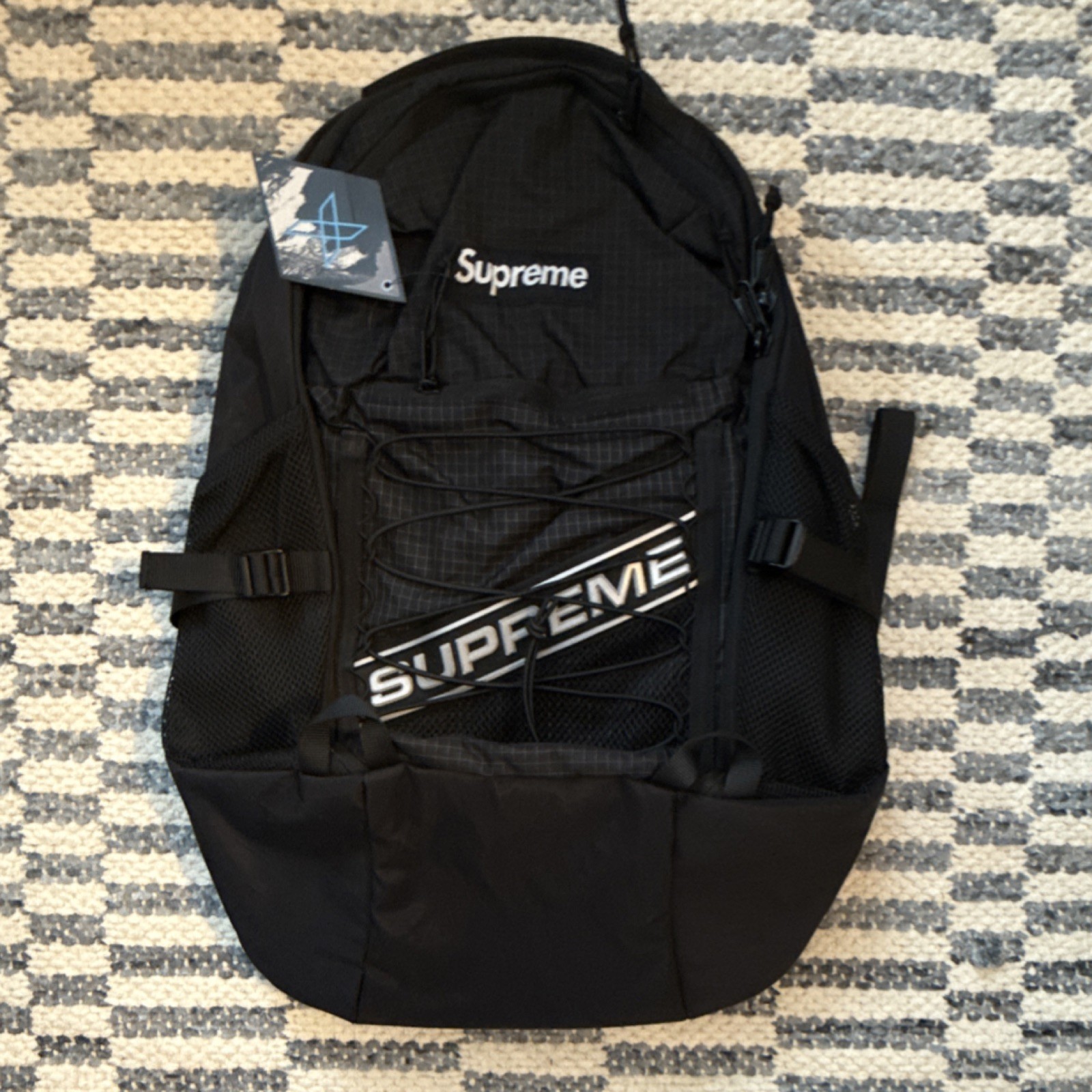 Supreme Black FW23 Backpack