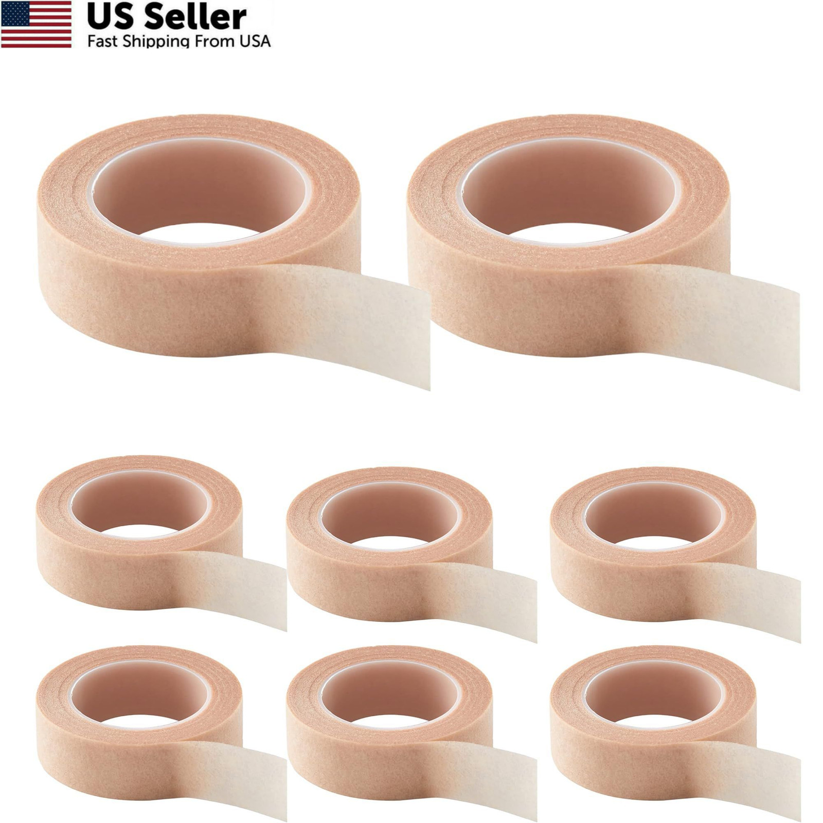 Rose Romee 8 Rolls Nose Tape for Rhinoplasty Shaping, 0.5 in x 10  Beige FROM US