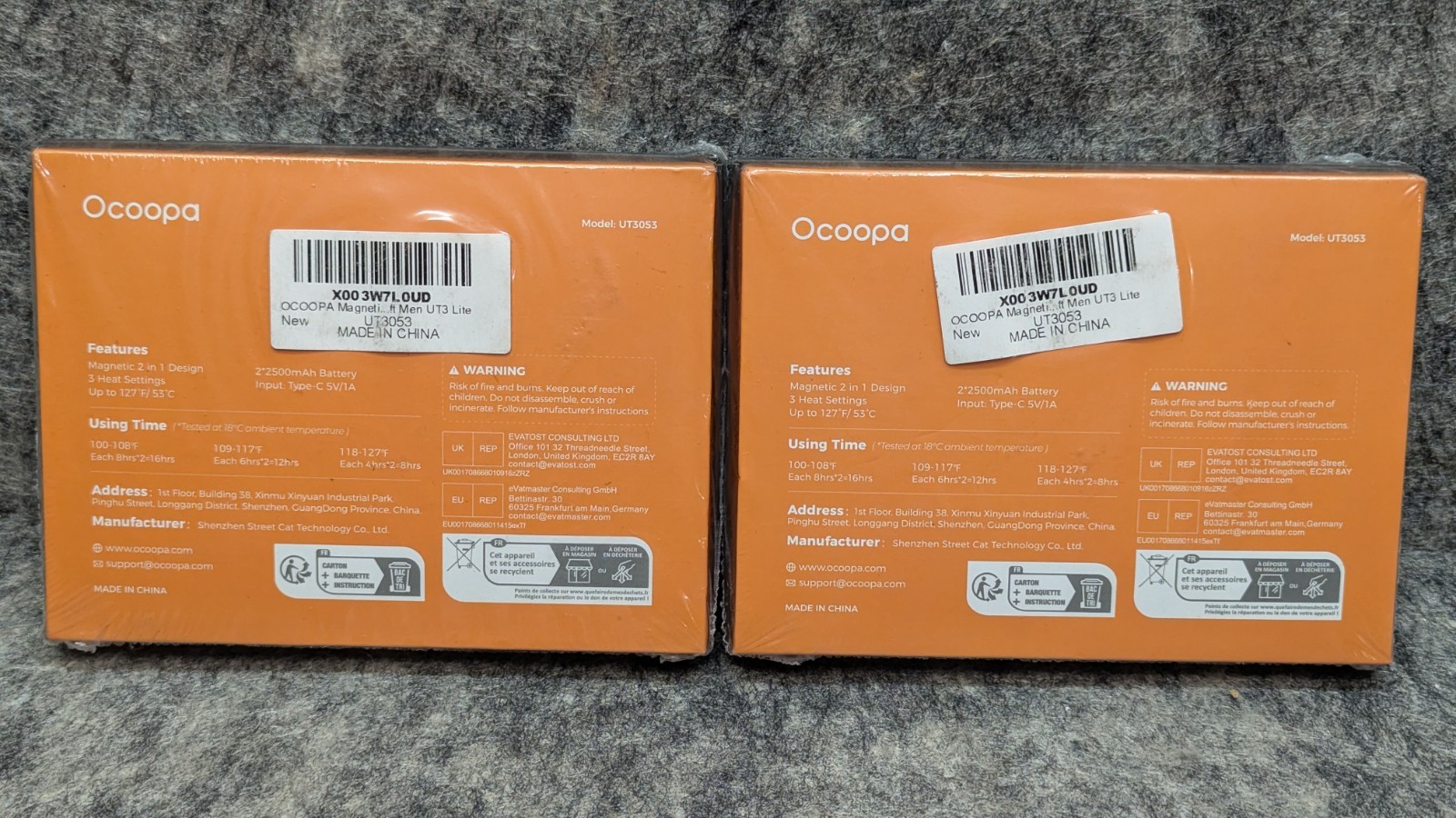 🔥2 New Boxes🔥2in1 Magnetic Rechargeable Electric Hand Warmer (2/Box) OCOOPA