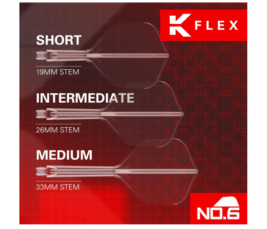 Target - K-FLEX Flight System Black - No.6 - Small 19mm