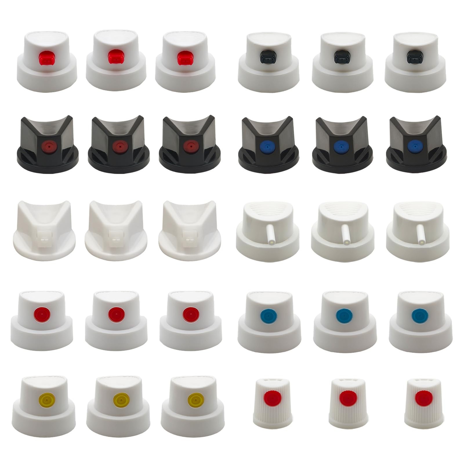 30 Pack Spray Can Nozzle for Male Cans Bottle Nozzle Replacement - Spray Can ...