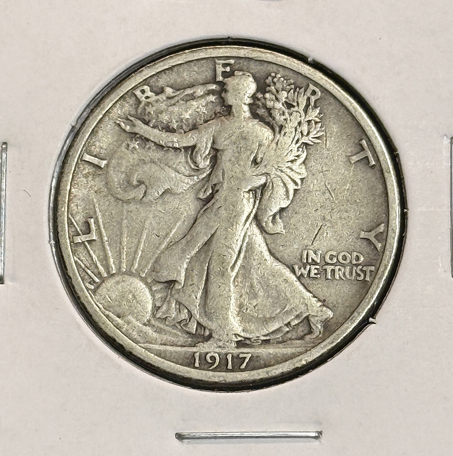 1917 Walking Liberty Half Dollar, Fine, (22204)