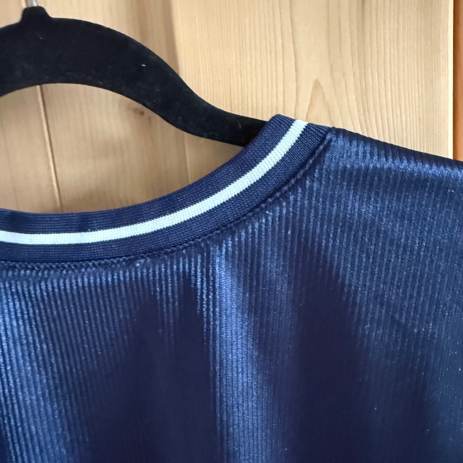 Nike Men's XL Reversible Basketball Jersey Blank Navy Blue Solid Sleeveless