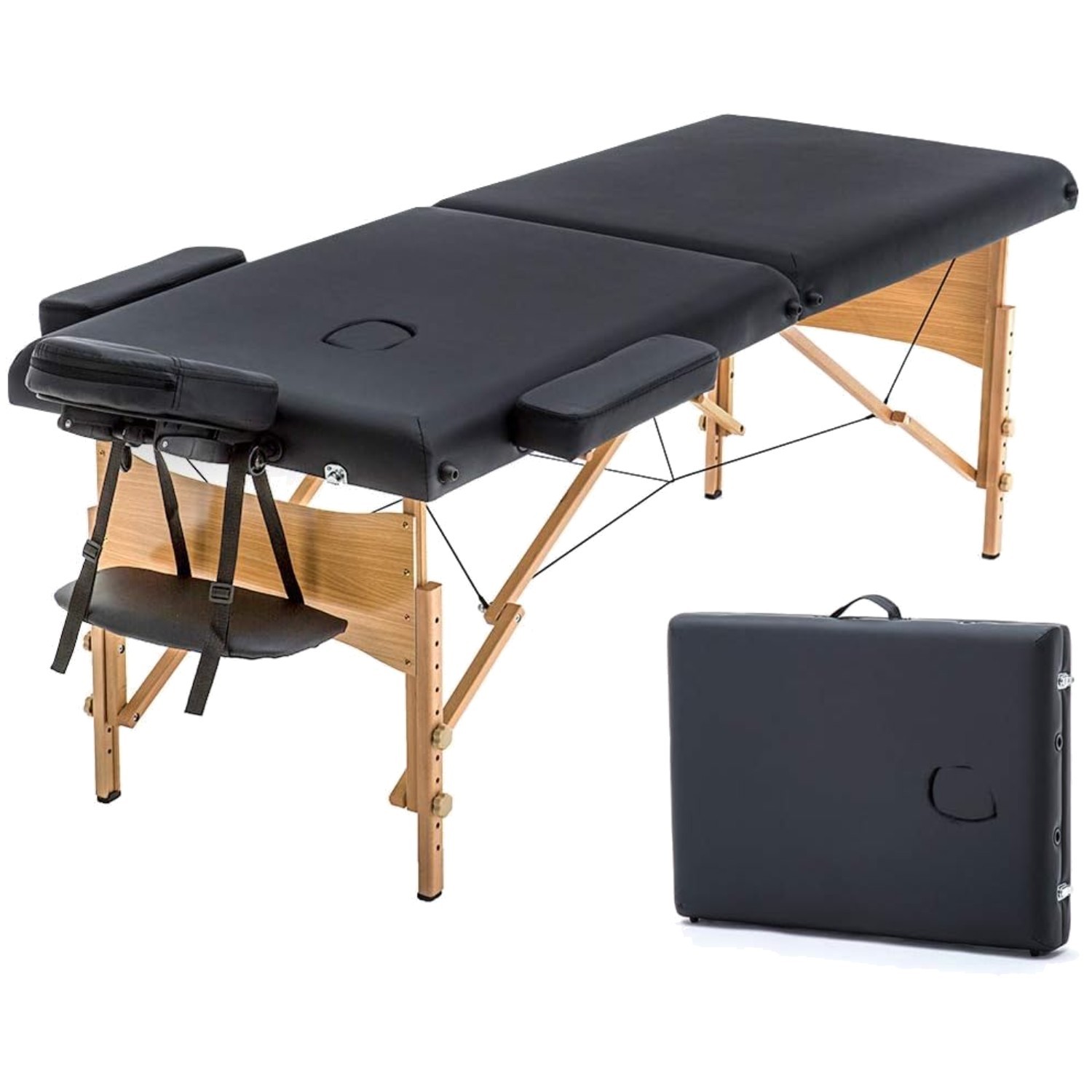 Height Adjustable Spa Table for Footmassage & Facials