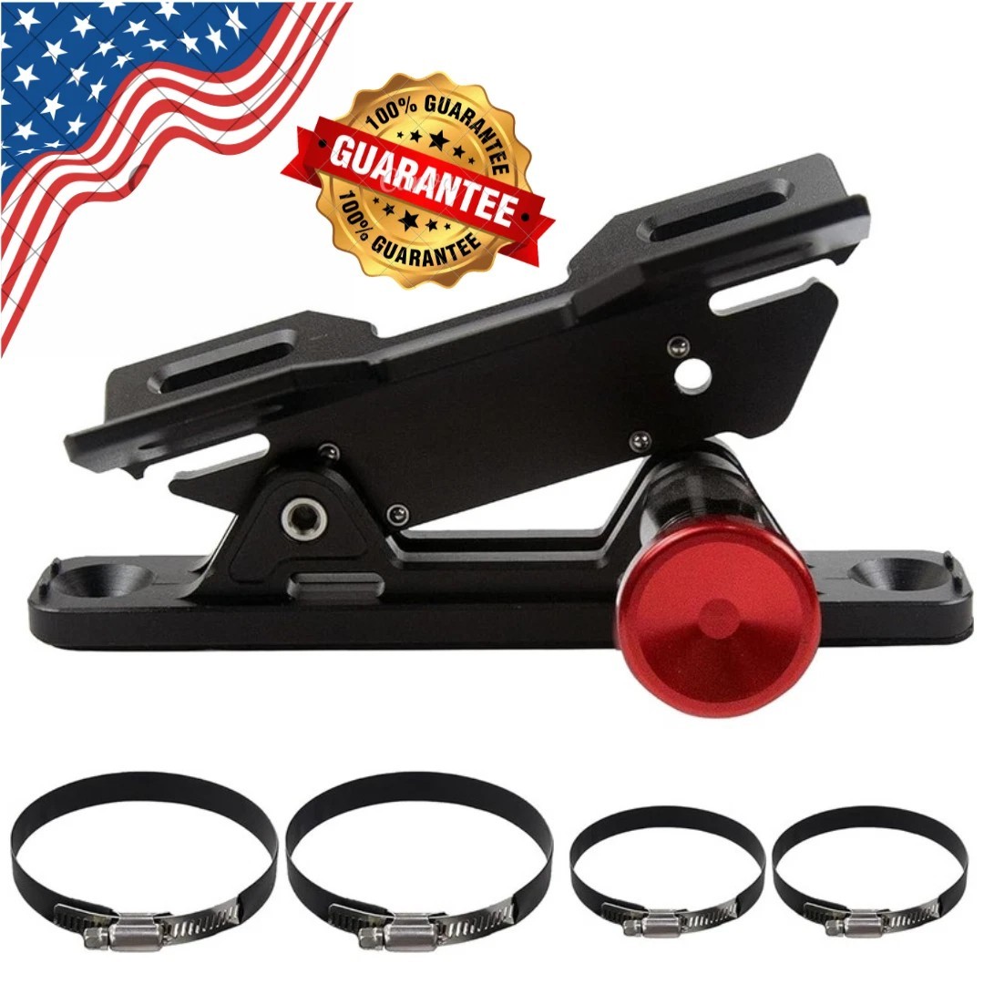 Quick Release Fire Extinguisher Mount - Aluminum Adjustable UTV Roll Bar Fire Ex