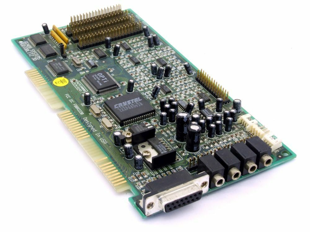 GENOA SYSTEMS A3330 OPTi 82C929A ISA IDE Sound Card Audio Flash 3D B-Stock/B-Stock