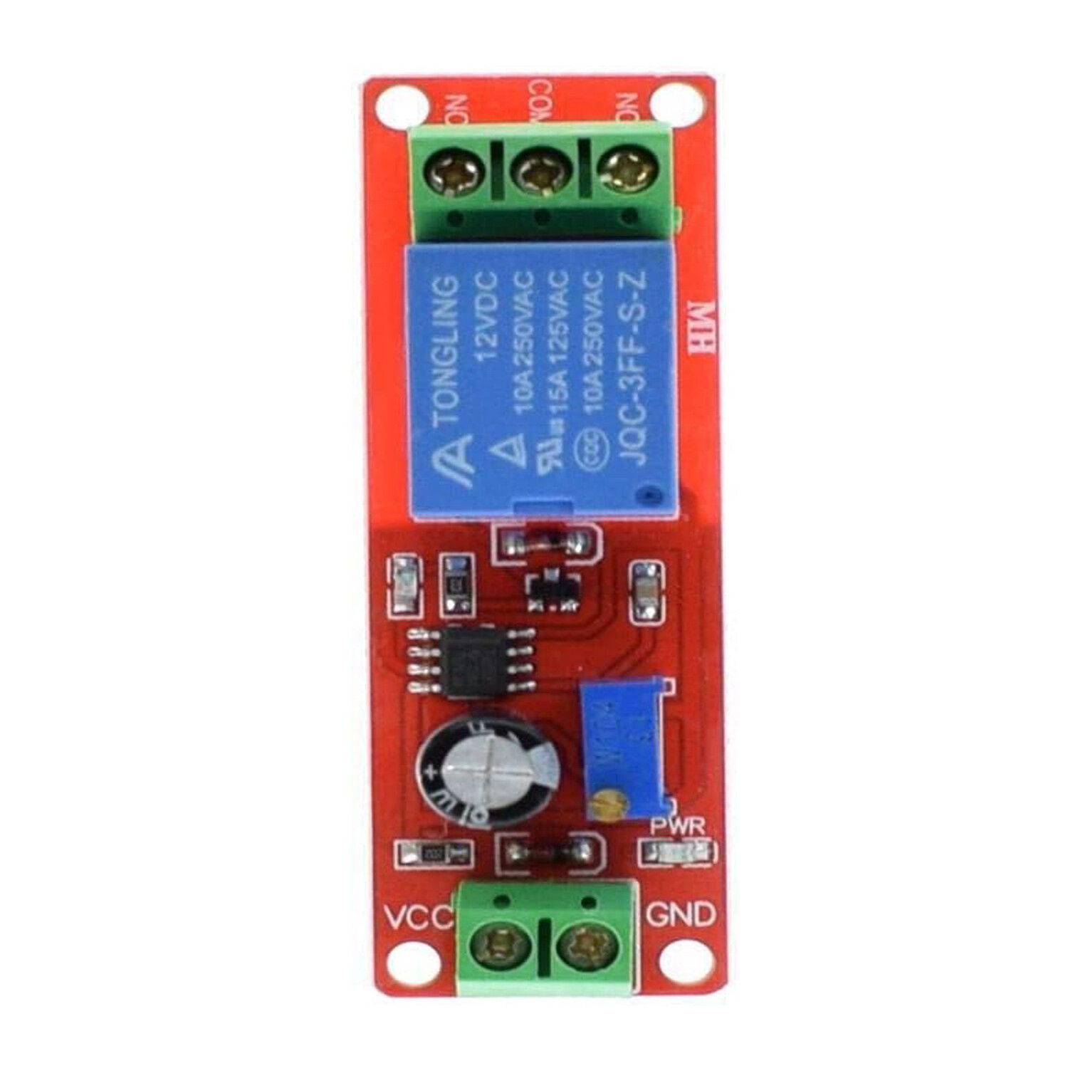 10pcs DC 12V Delay Relay Shield NE555 Timer Switch Adjustable Module US Stock