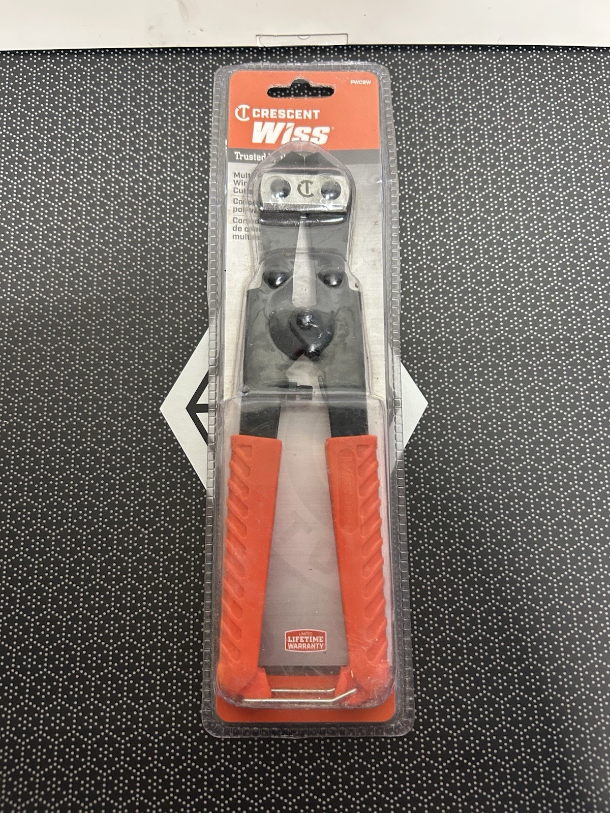 Crescent Wiss PWC9W Multi-Purpose 8 inch Wire Cutter Red Handle