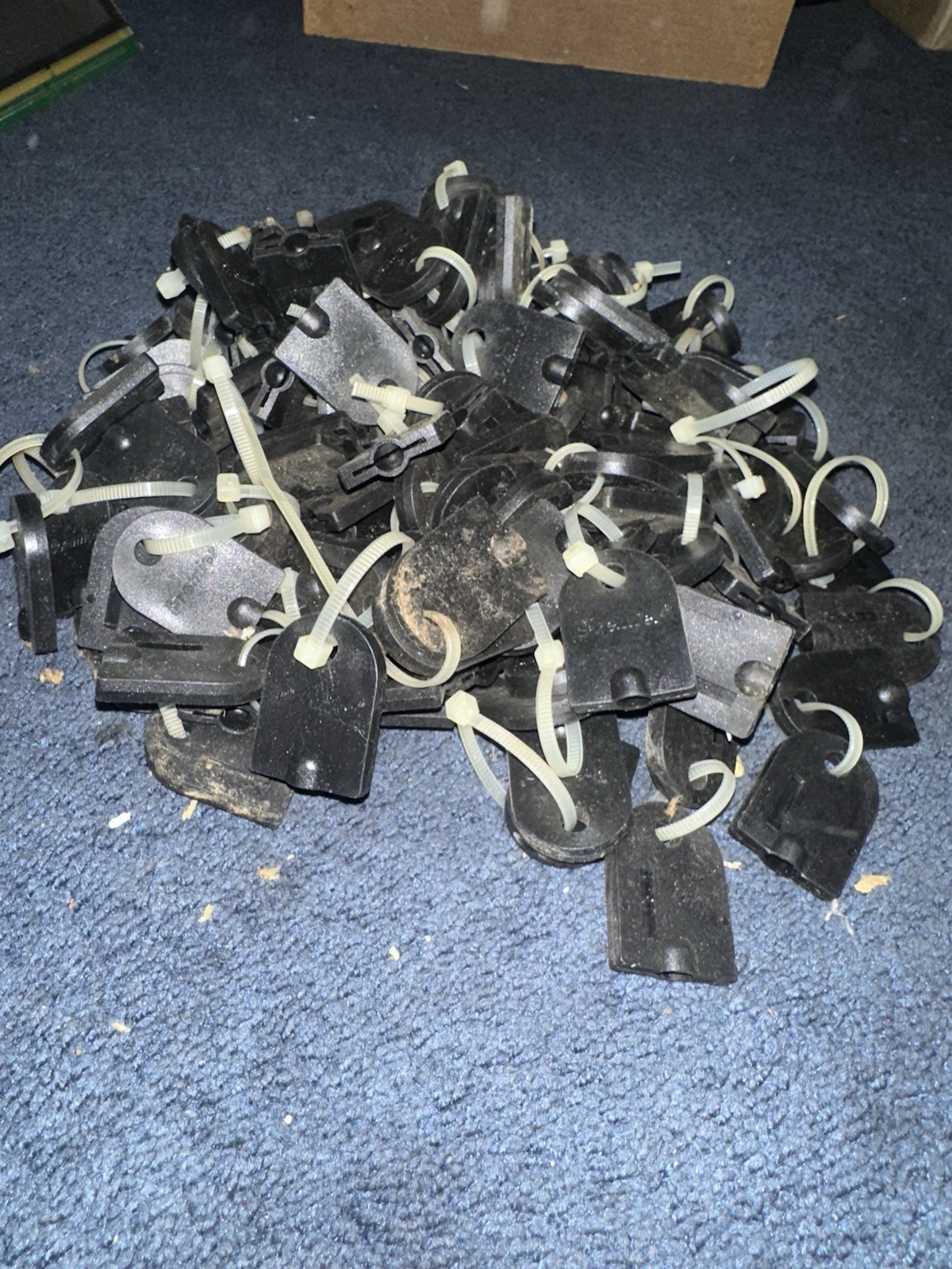 180 Premier Plastic key holders.