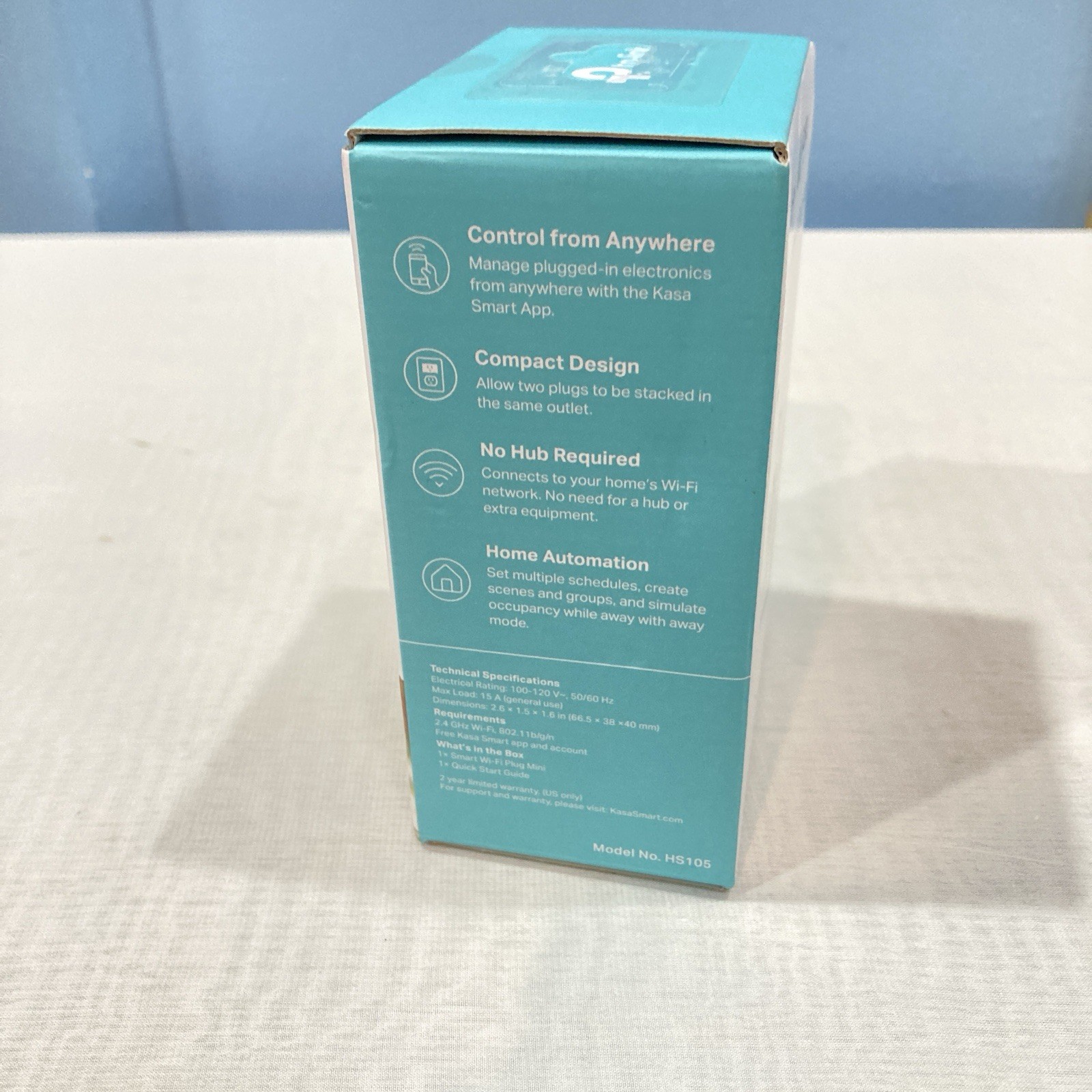 NEW TP-Link HS105 Smart Wi-Fi Plug Mini - Open Box