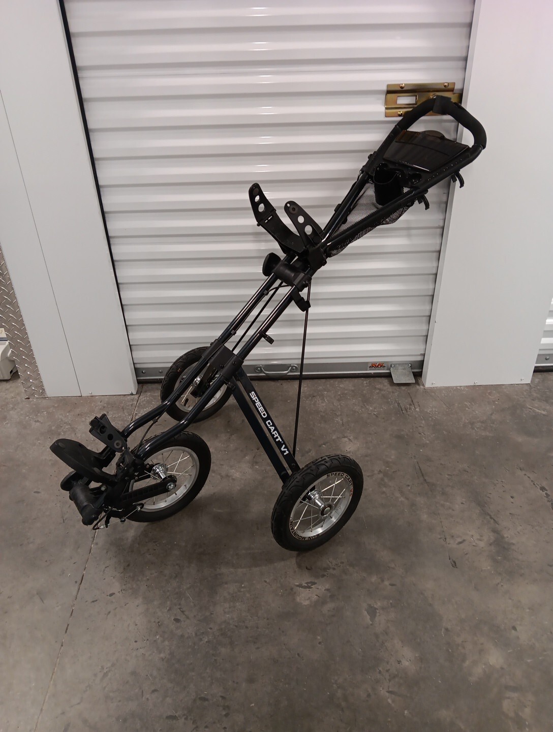 Sun Mountain Speed Cart V1 Push Pull Cart Three Wheels