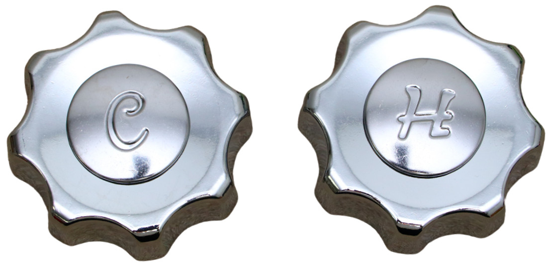 Lincoln Products Hot and Cold Faucet Handles for Price Pfister Crown Imperial