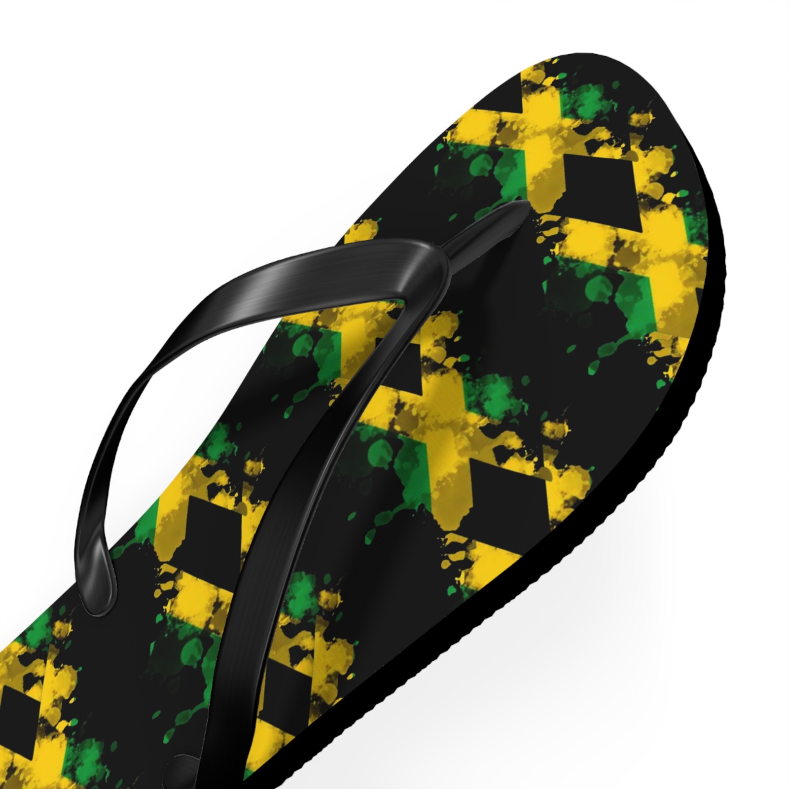 Jamaica All Over Print Summer Wear Flip Flops