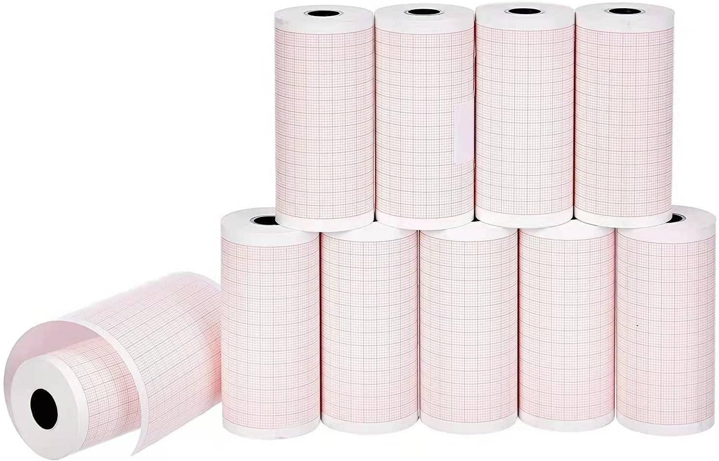 10 Rolls ECG Paper