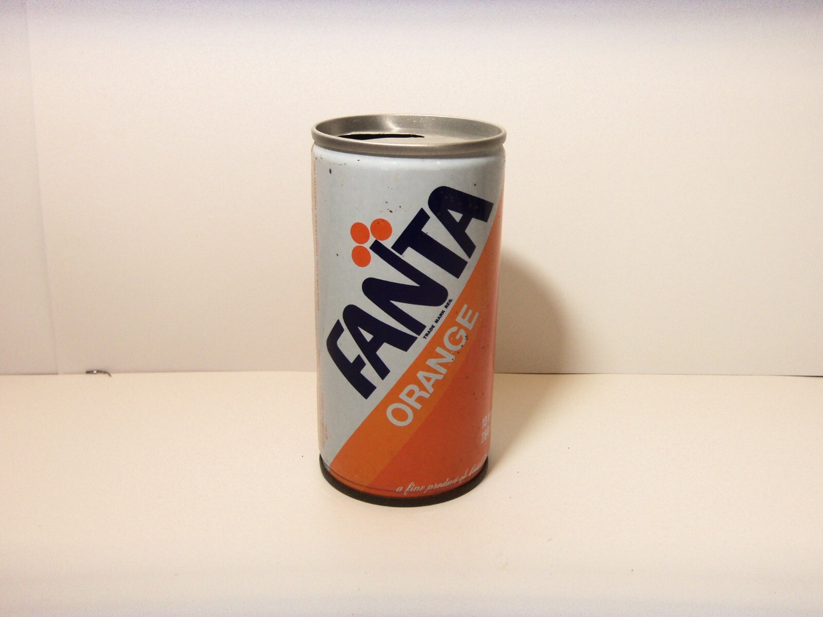 FANTA ORANGE 10 oz (284 ml) STEEL CAN  TORONTO, CANADA VINTAGE