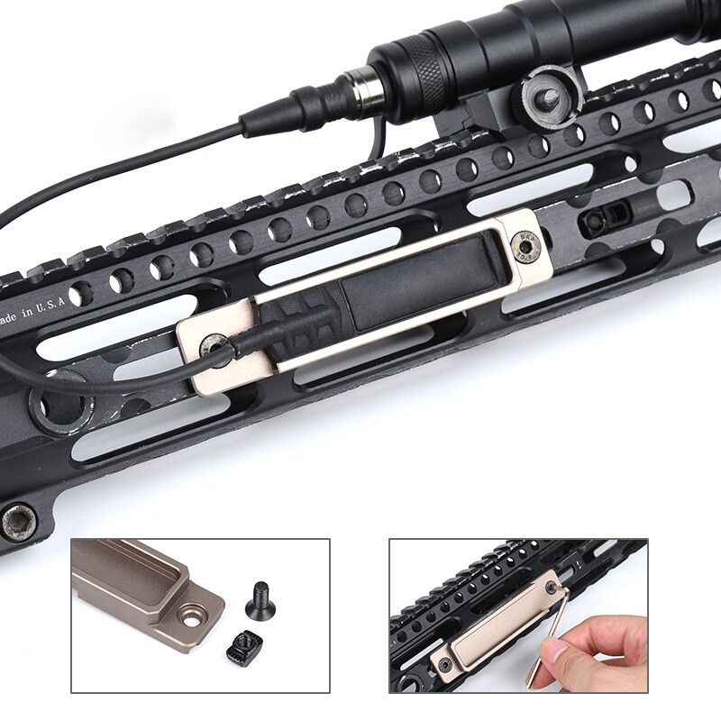 Cloud Defensiv~ LCS Fits Streamlight ProTac Switch Mount Plate Picatinny Metal