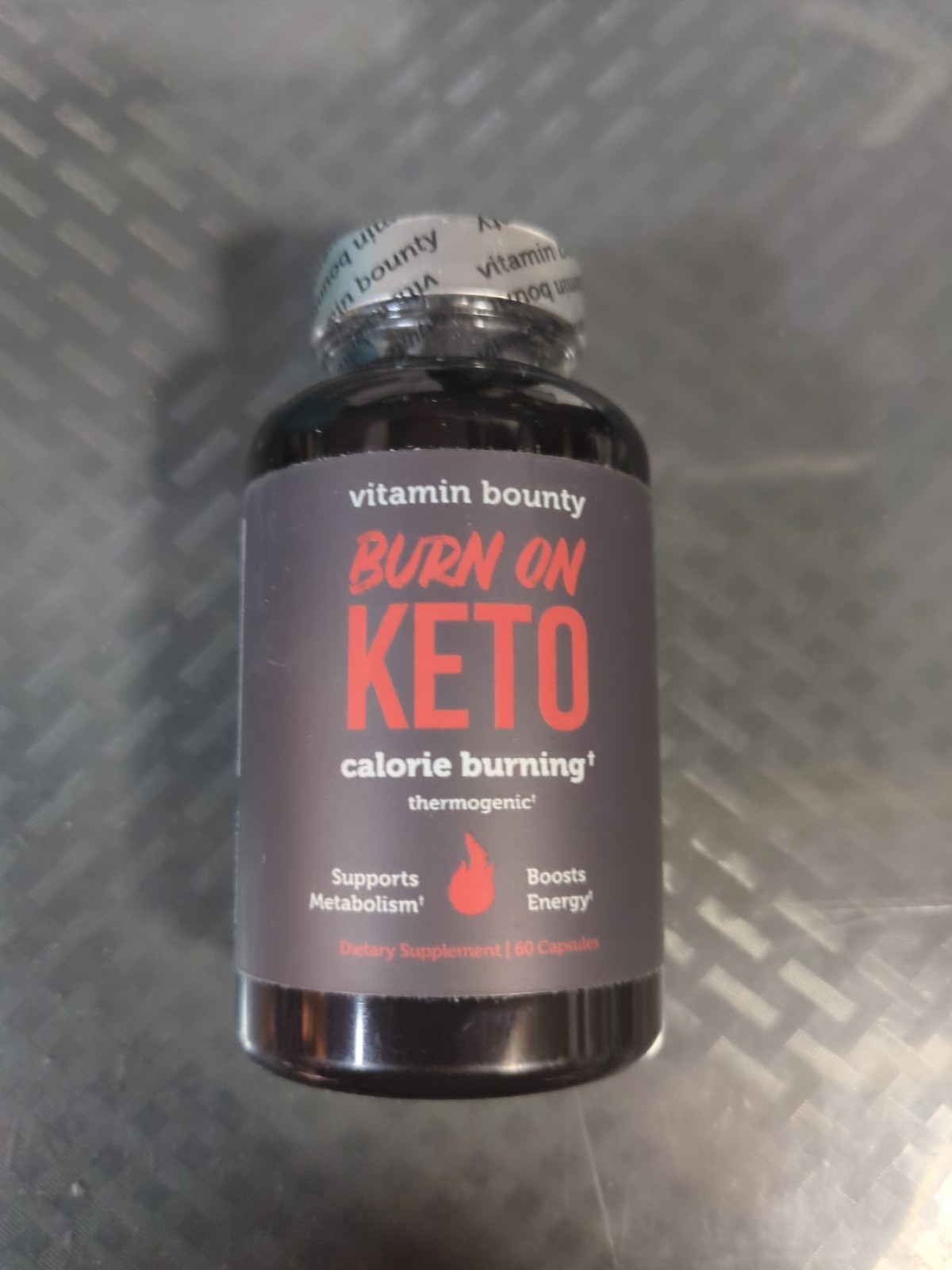 Vitamin Bounty Burn On Thermogenic Keto Fat Burner Unisex Exp 03/27 #L2