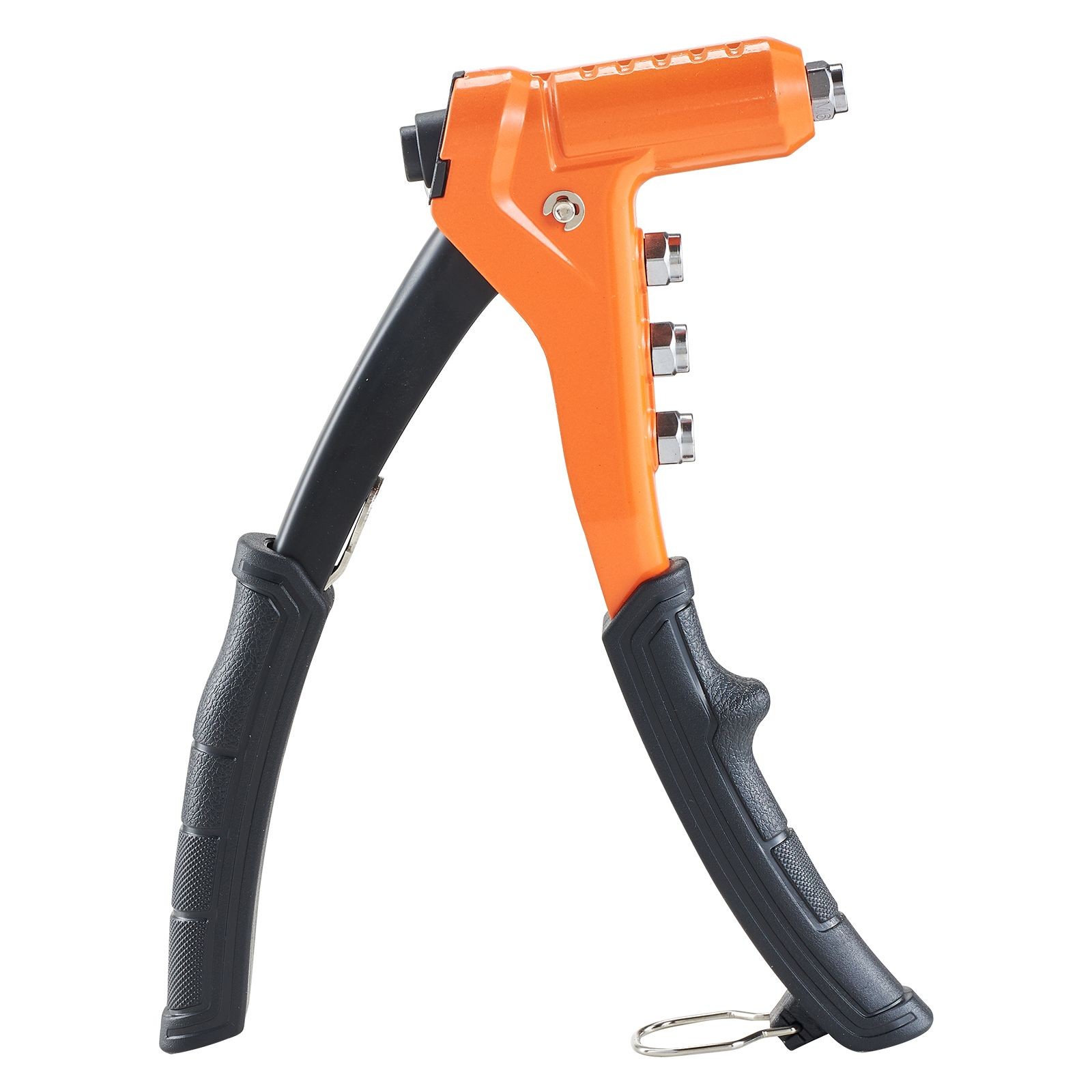 Rivet Nut Tool Kit with 8 Mandrels, 80 Nuts, Step Drill Bit & Case