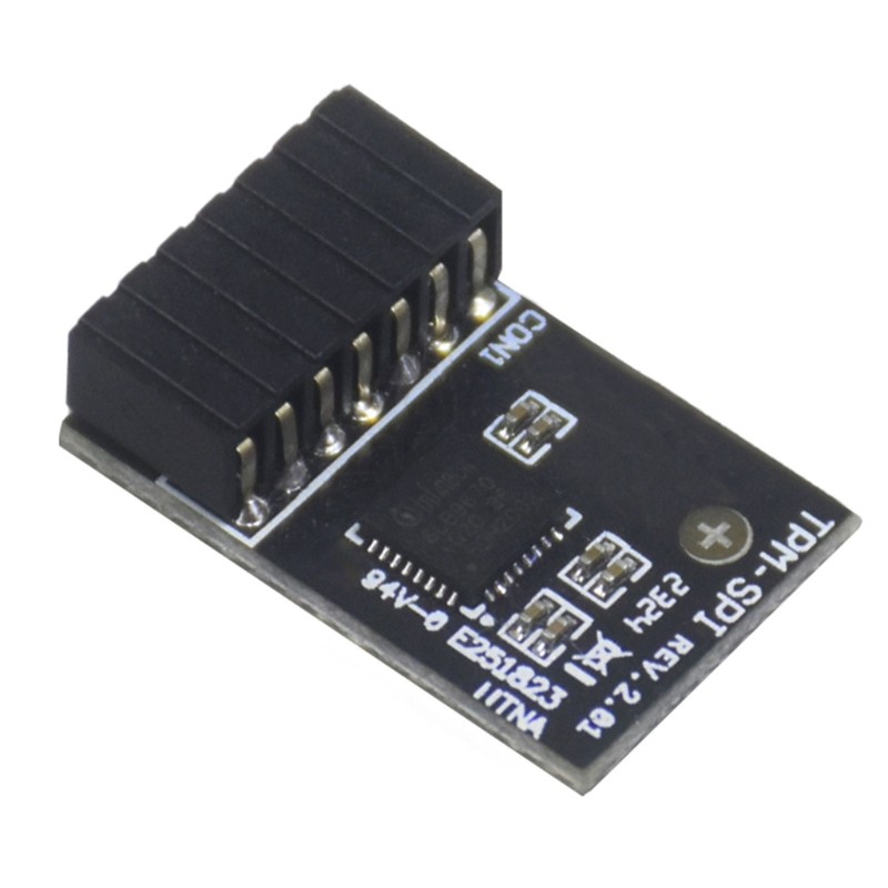 Easy Installation Security Board Component for TPM SPI V Vertical PC Notebook