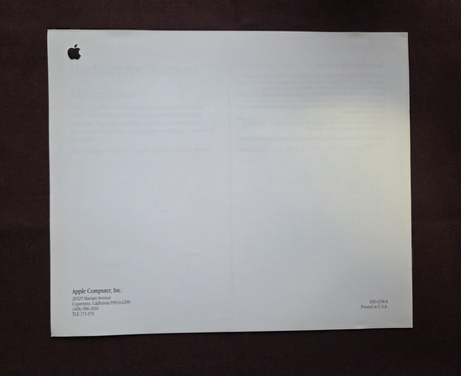 Apple Express Fax/Modem User's Guide 1993