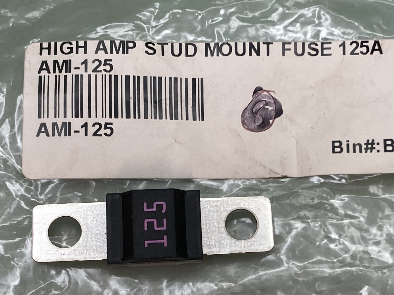 New Replaces Cooper Bussmann AMI-125 125 Amp Bolt On Fuse Ir 1000A- 32Vdc