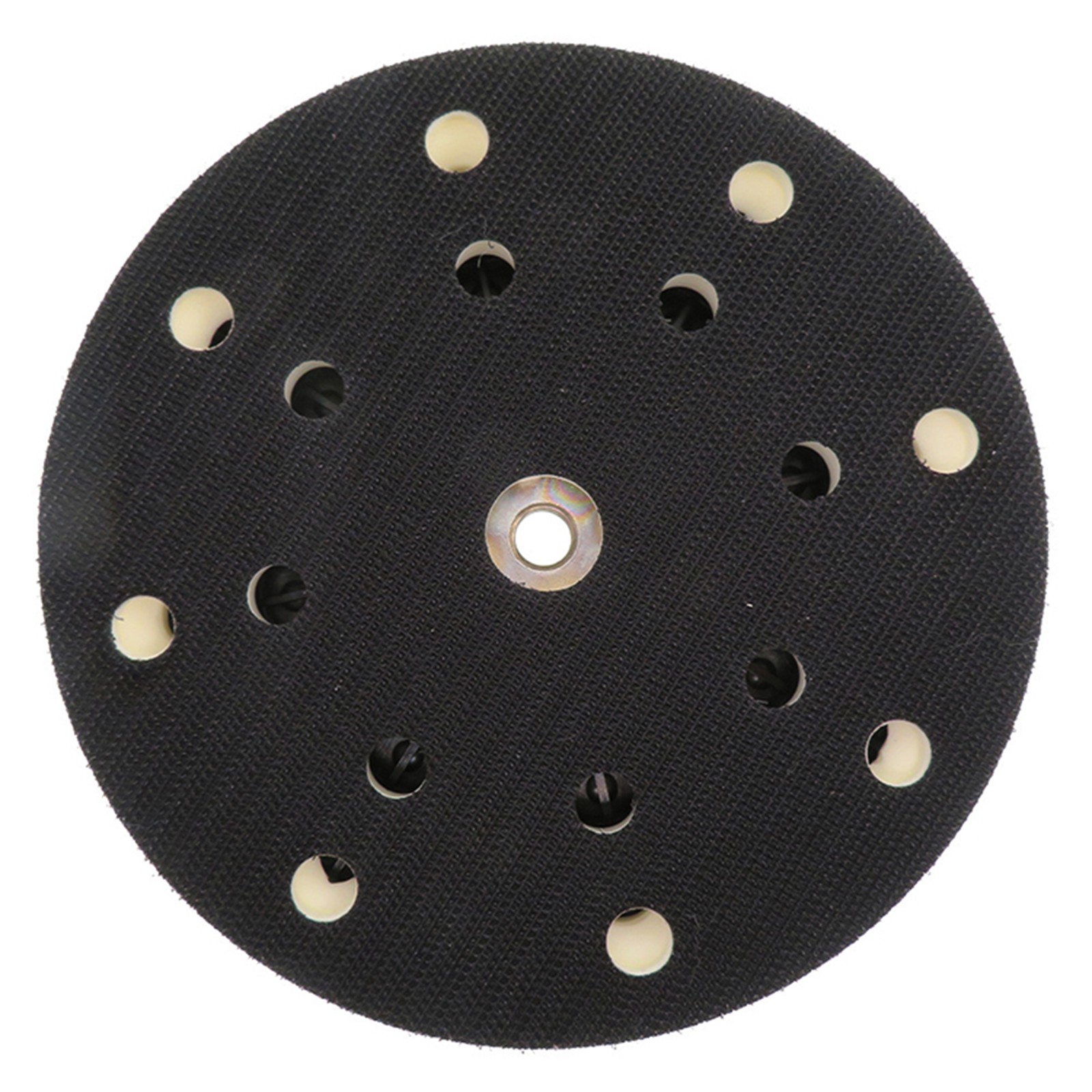 6 inch 17 Hole M10-1.5 Black Sanding and Polishing Wheel Spare Part Accessory