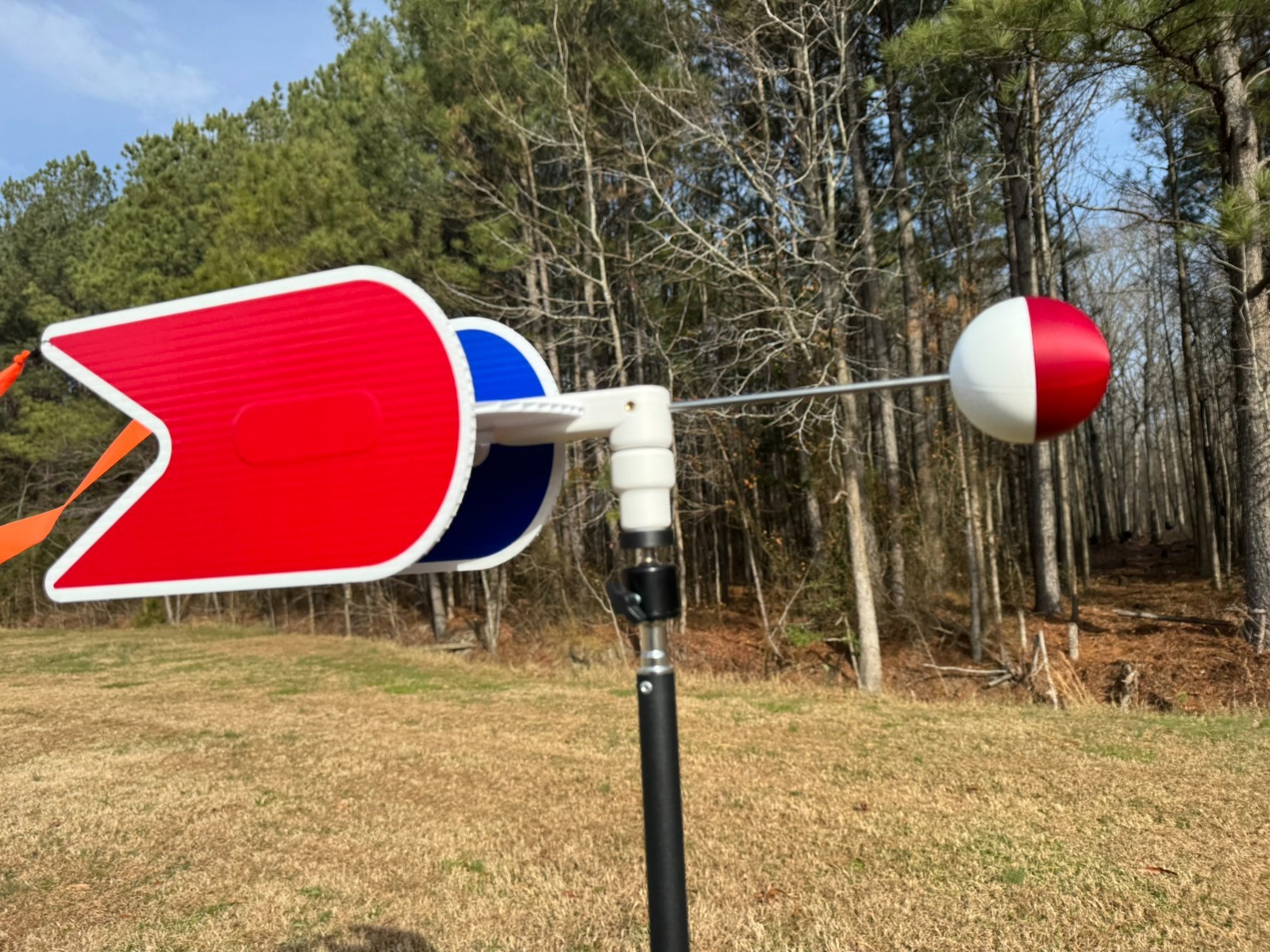 Precision Breeze Dual Wind Indicator – Magnetic Fins