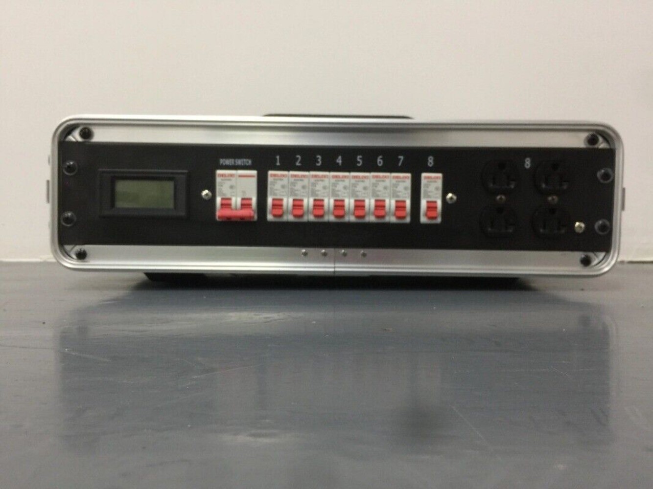 Aluminum US Single Phase Power Distributor Box Edison Power Distribution Box