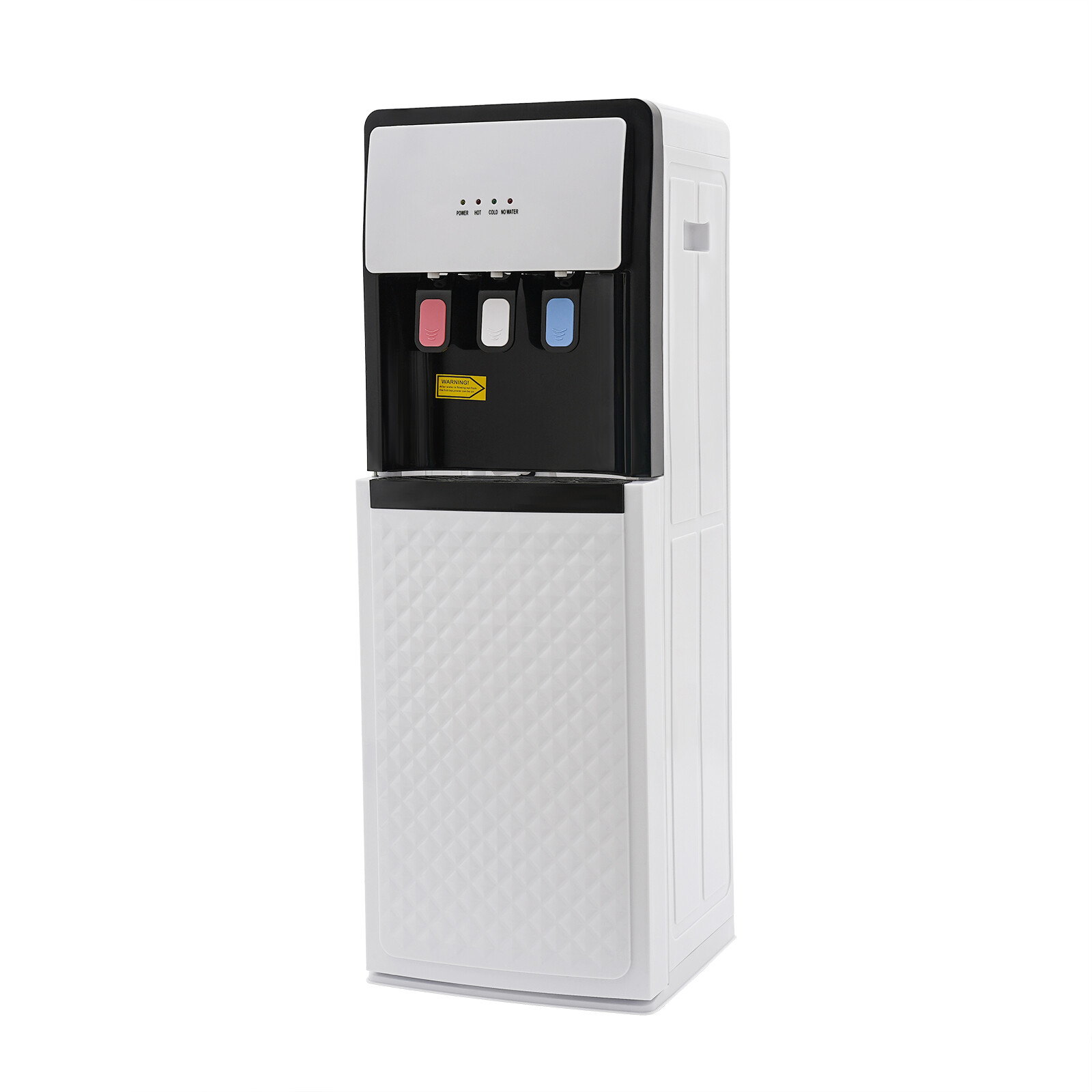 Water Dispenser Bottom Loading Water Cooler for 5 Gal Bottles w/Indicator Lights