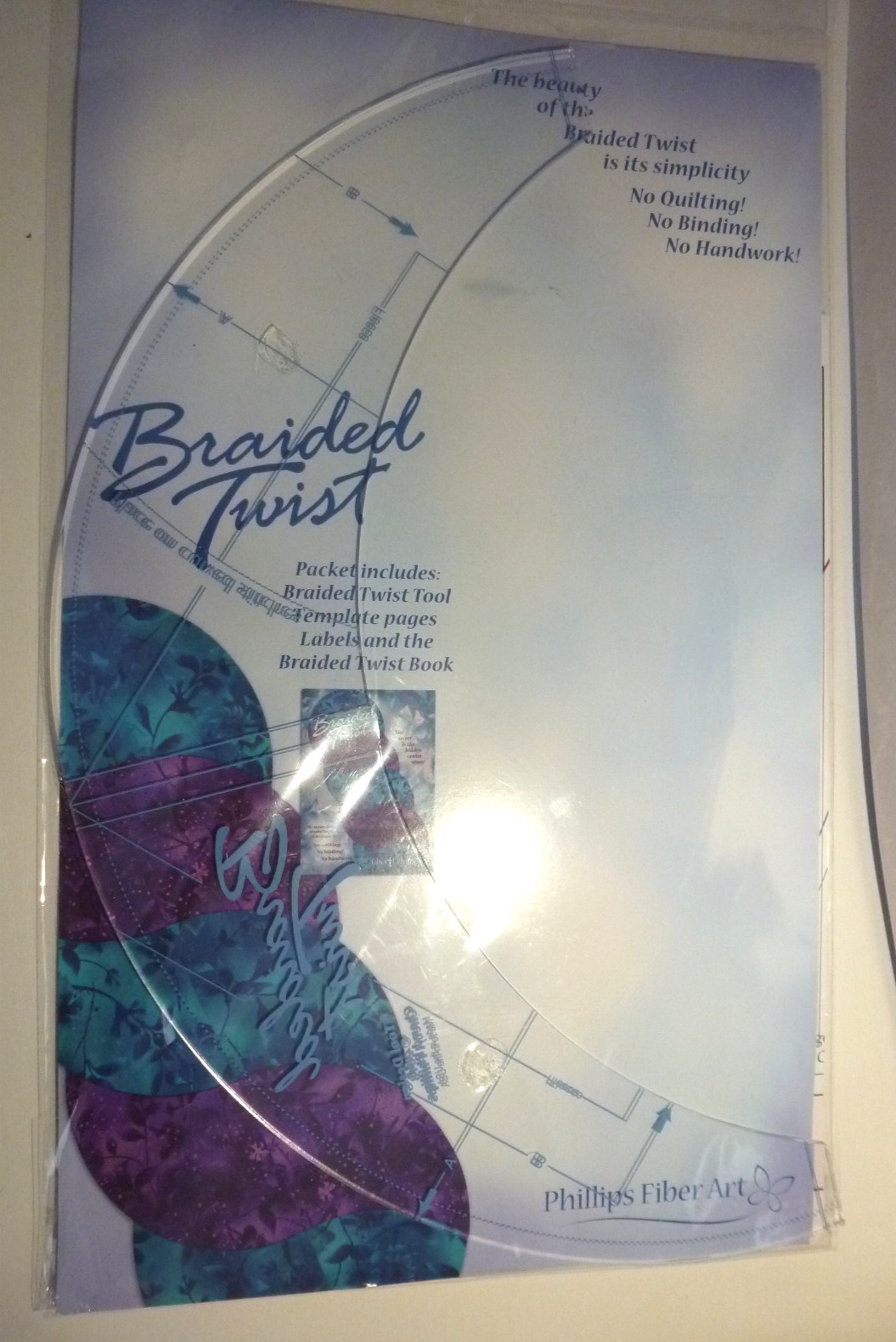New Braided Twist Tool and Book Combo by Phillips Fiber Art 2018